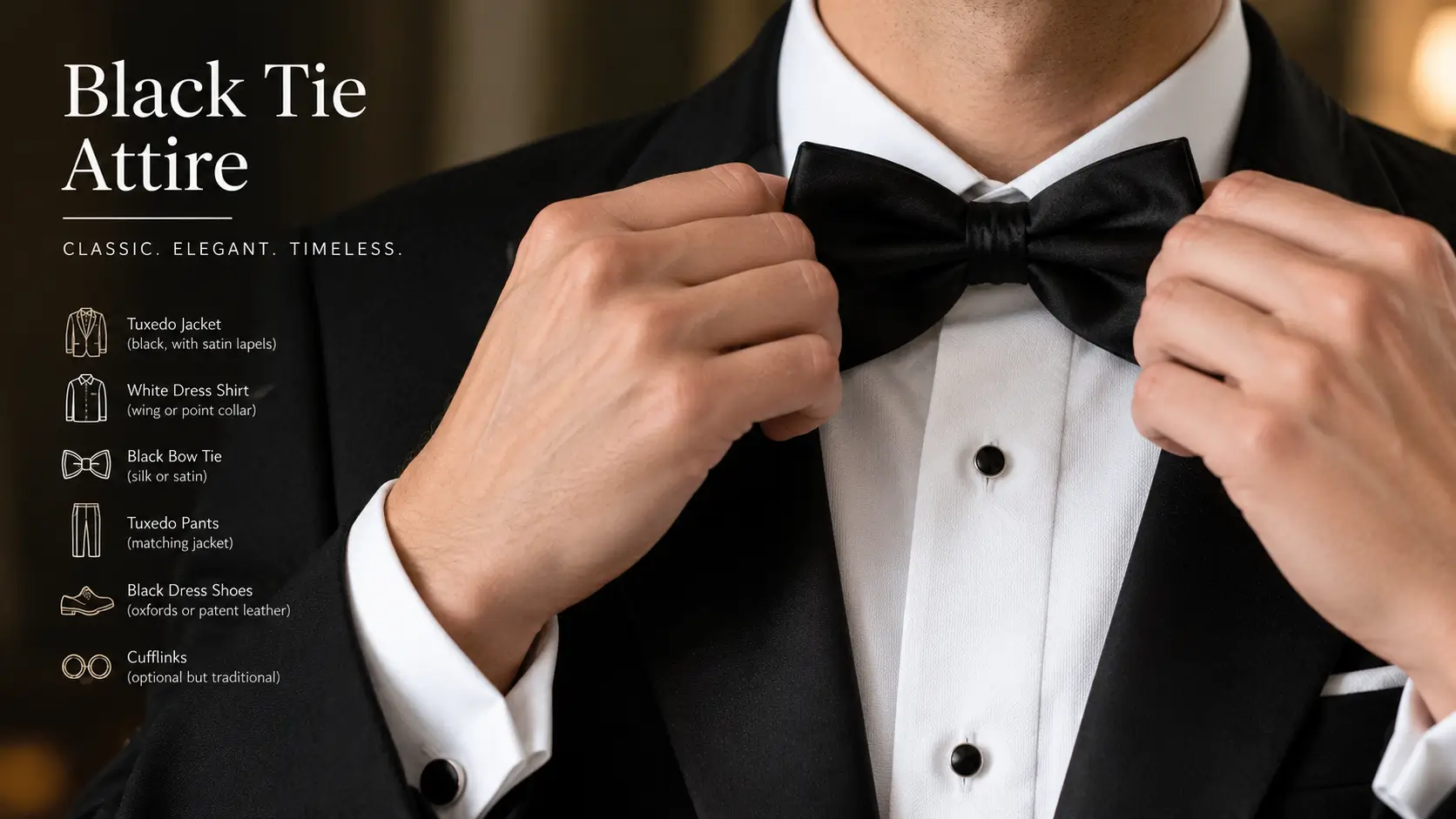 What Is Black Tie Attire? The Complete Dress Code Guide